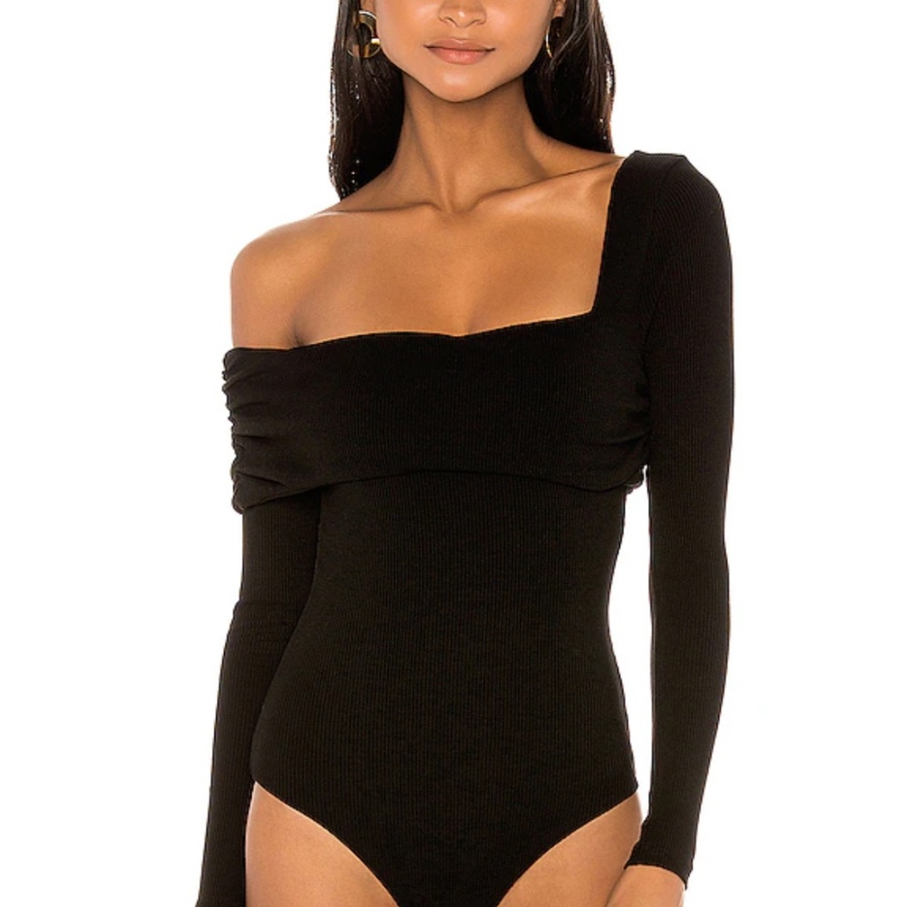 Revolve Lovers + Friends Florence Bodysuit Black New in Package Small